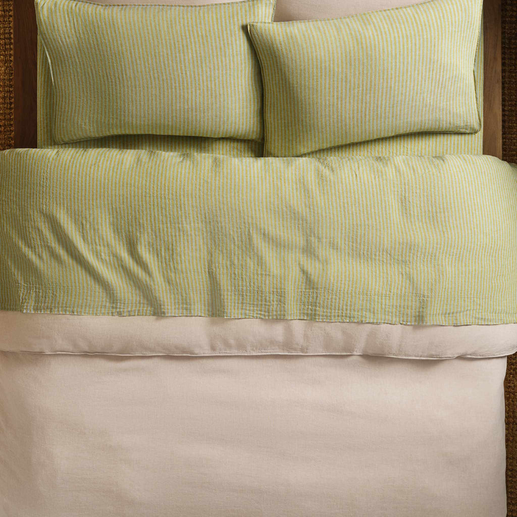 Washed European Linen Core Sheet Set I2