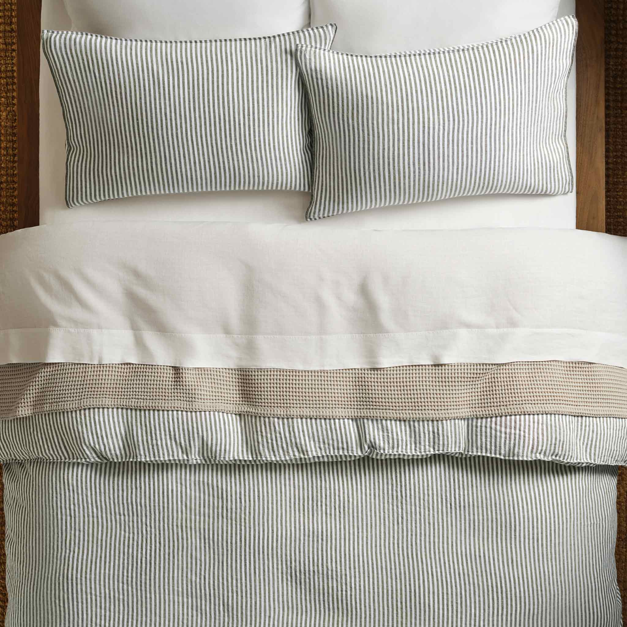 Washed European Linen Core Sheet Set I2
