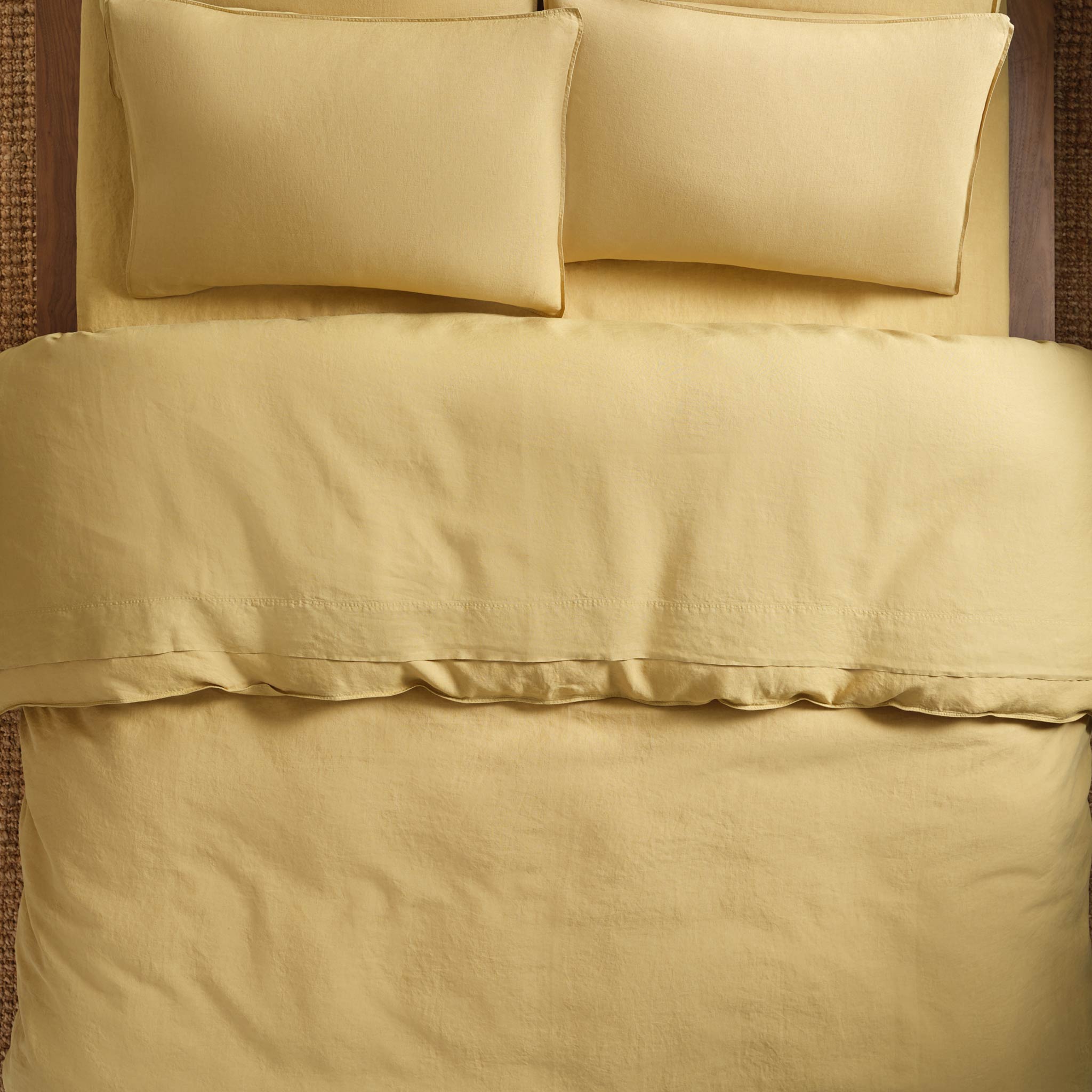 Washed European Linen Core Sheet Set I2