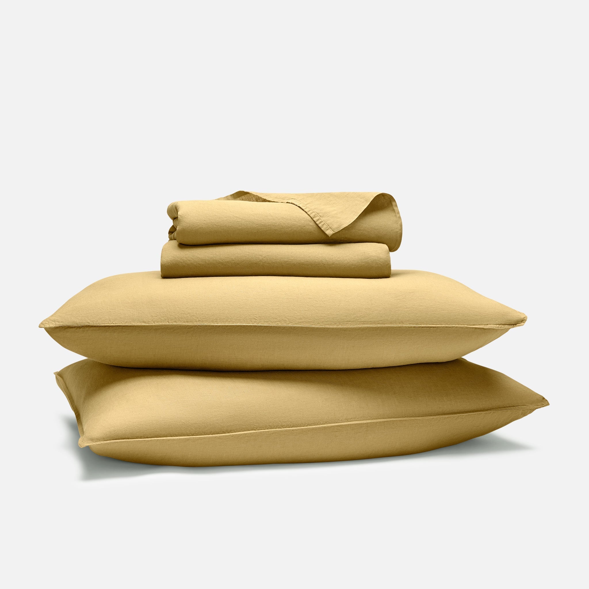 Washed European Linen Core Sheet Set I2