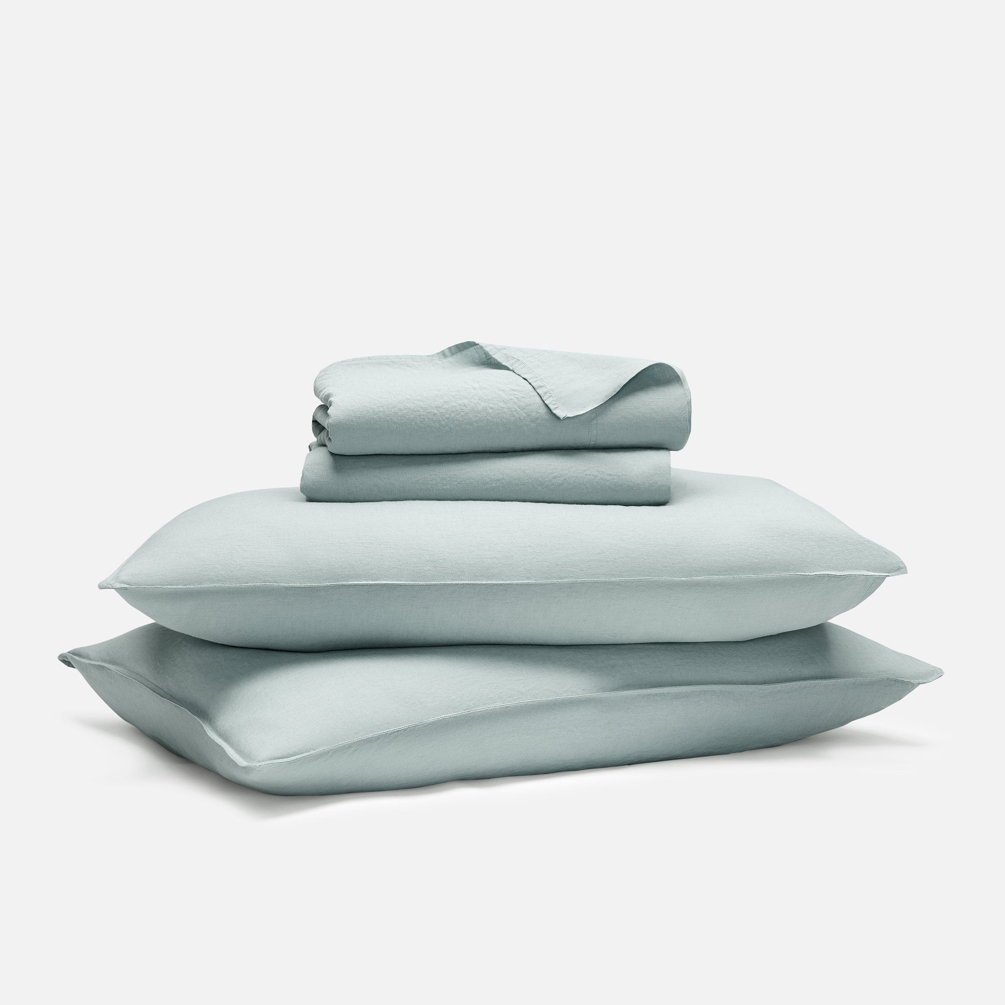 Washed European Linen Core Sheet Set I2