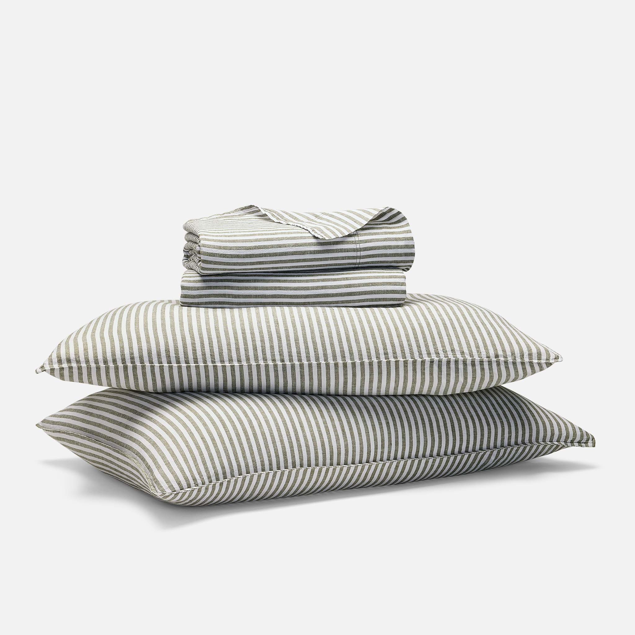Washed European Linen Core Sheet Set I2