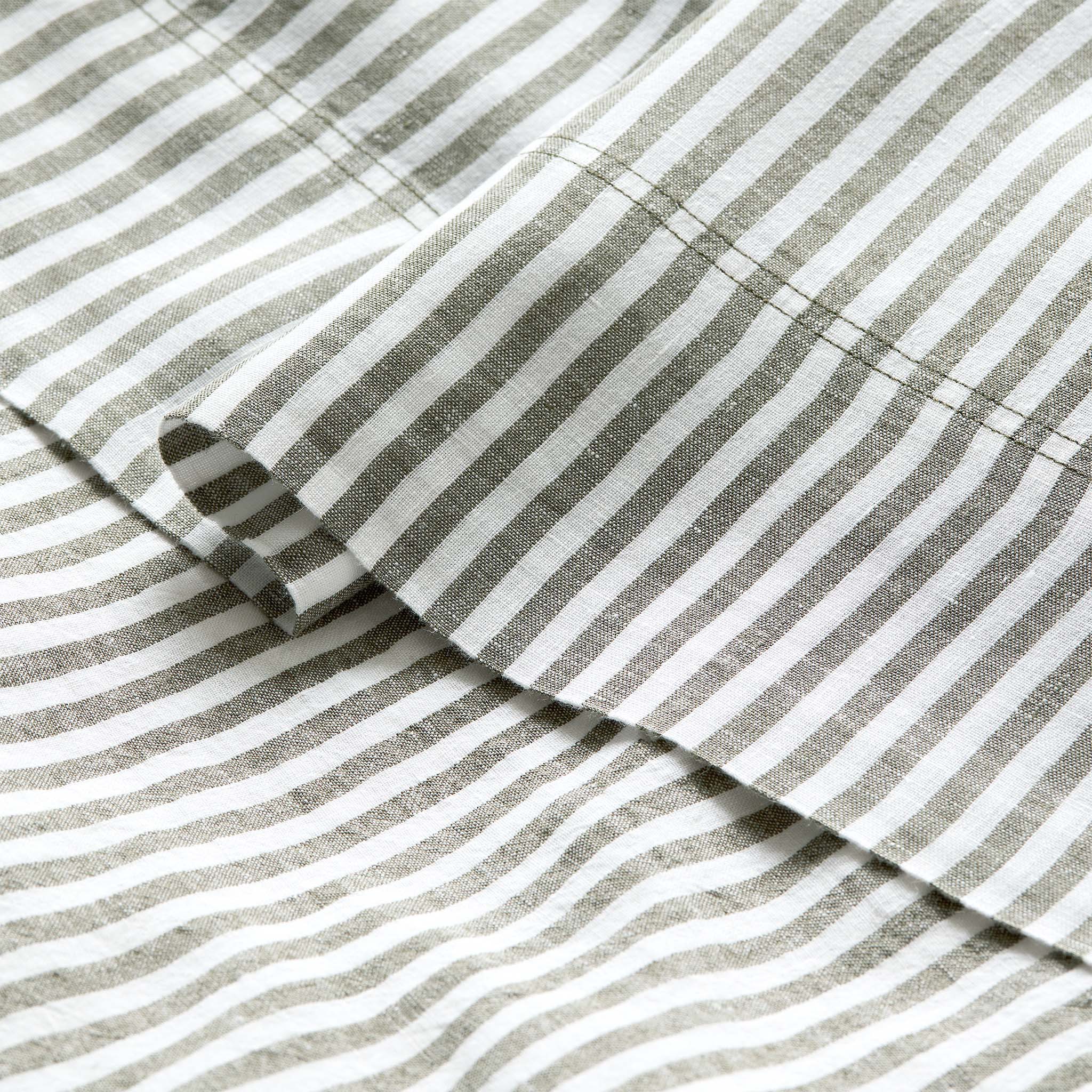 Washed European Linen Core Sheet Set I2