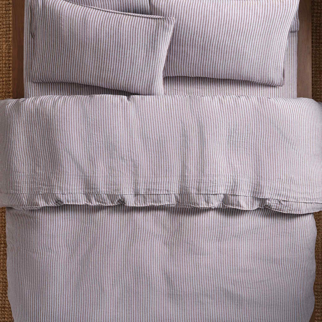 Washed European Linen Core Sheet Set I2