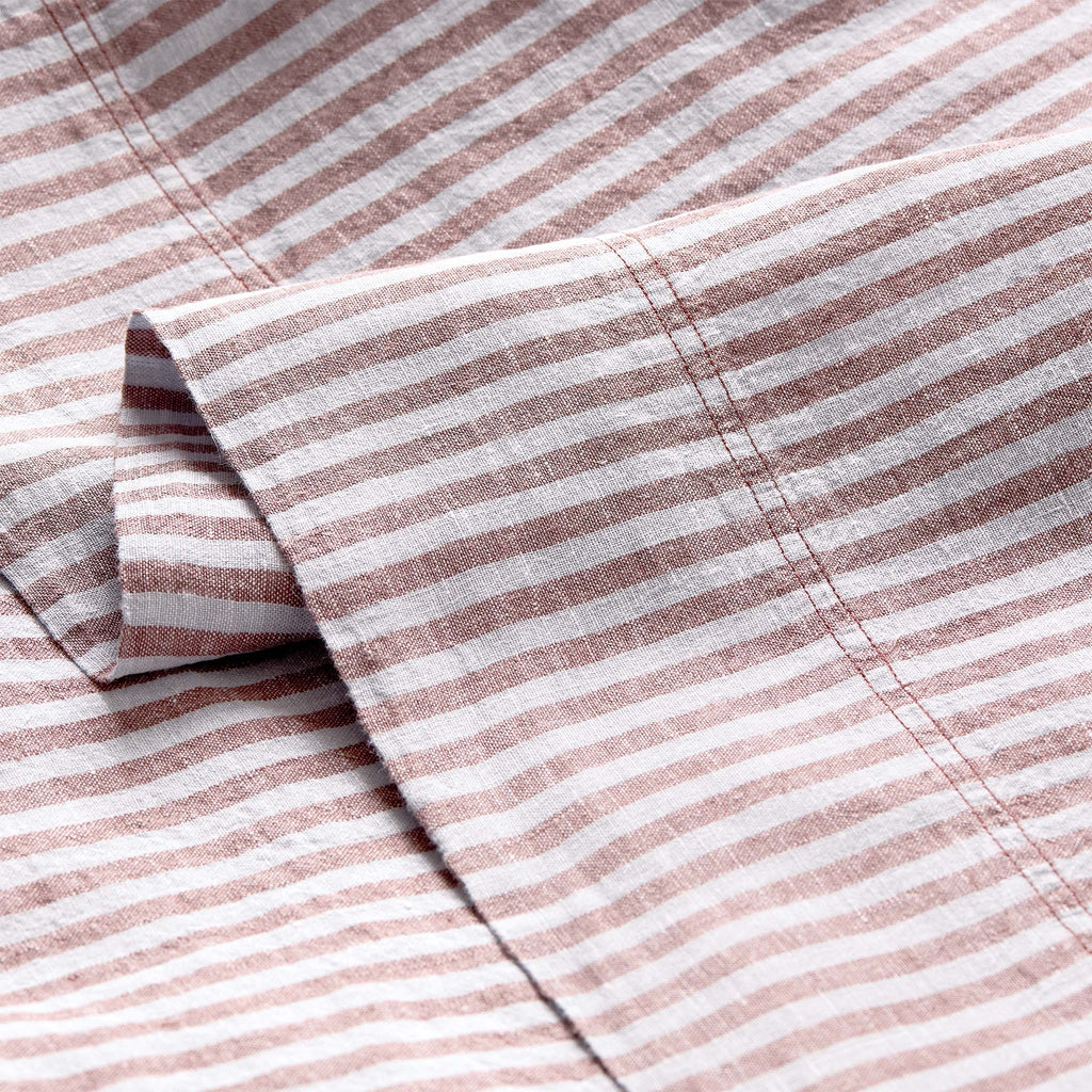 Washed European Linen Core Sheet Set I2