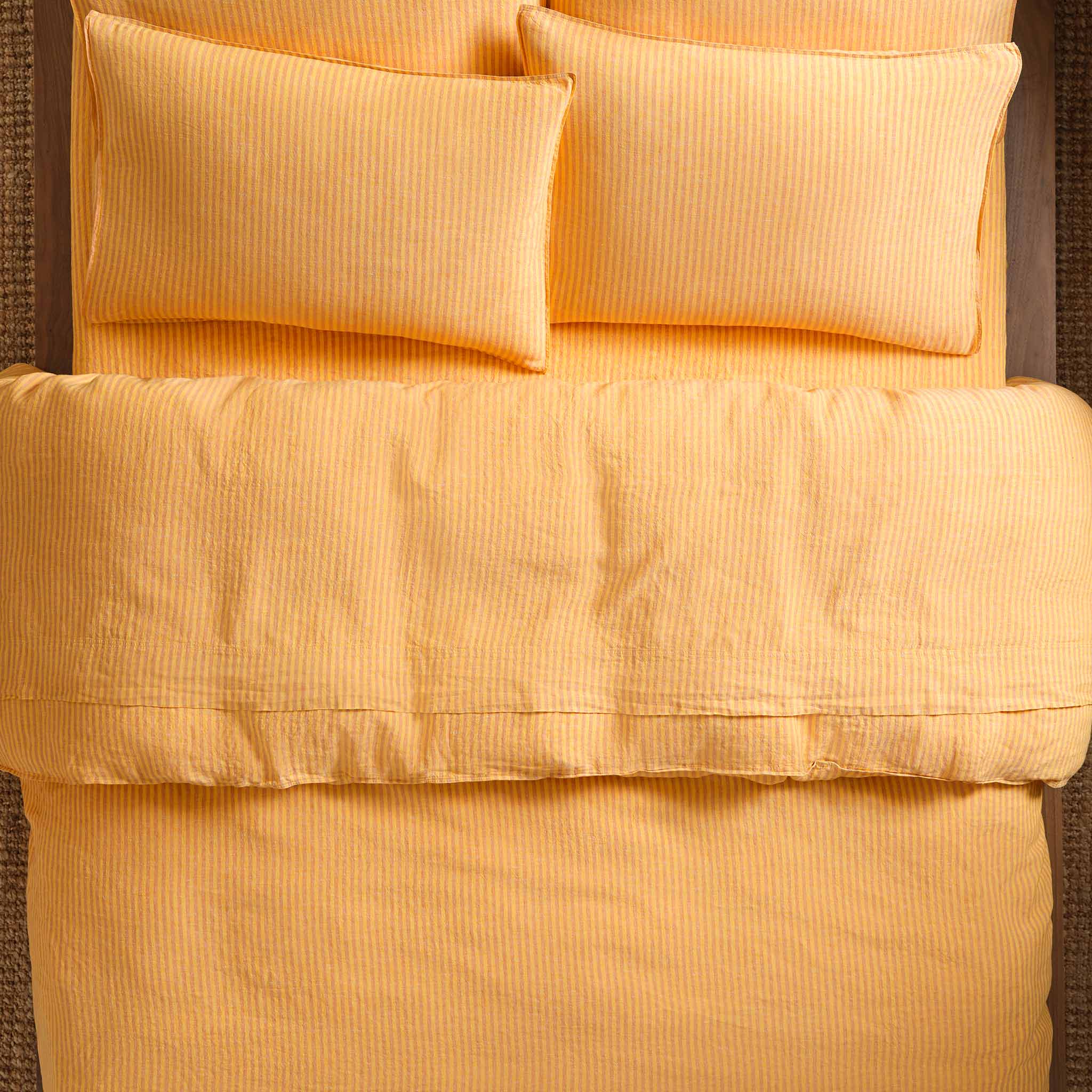 Washed European Linen Duvet Set D7