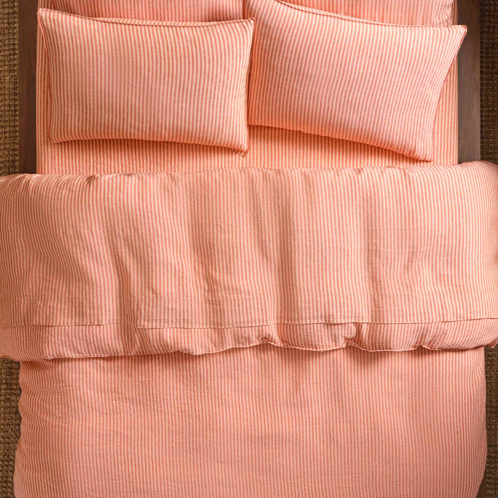 Washed European Linen Duvet Set D7
