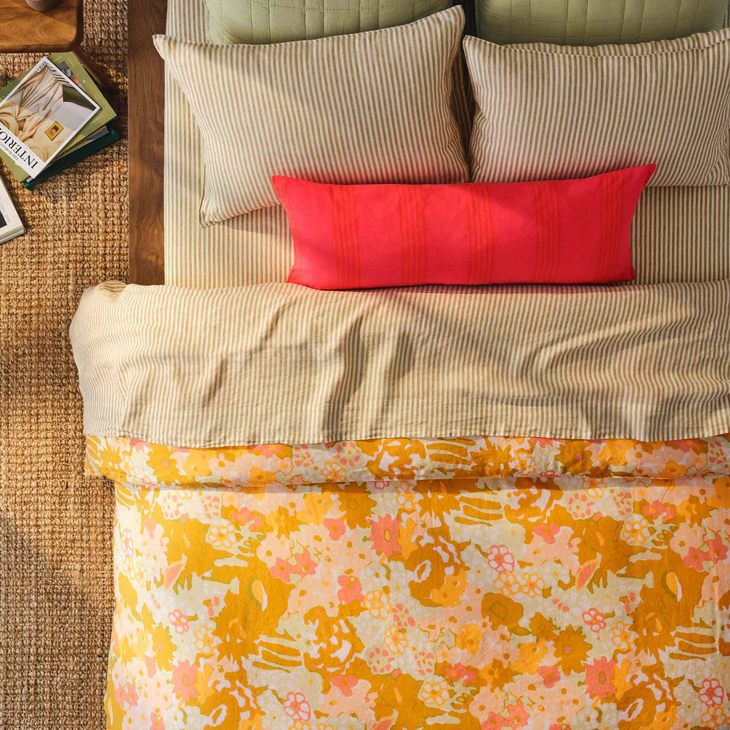 Washed European Linen Duvet Set D7