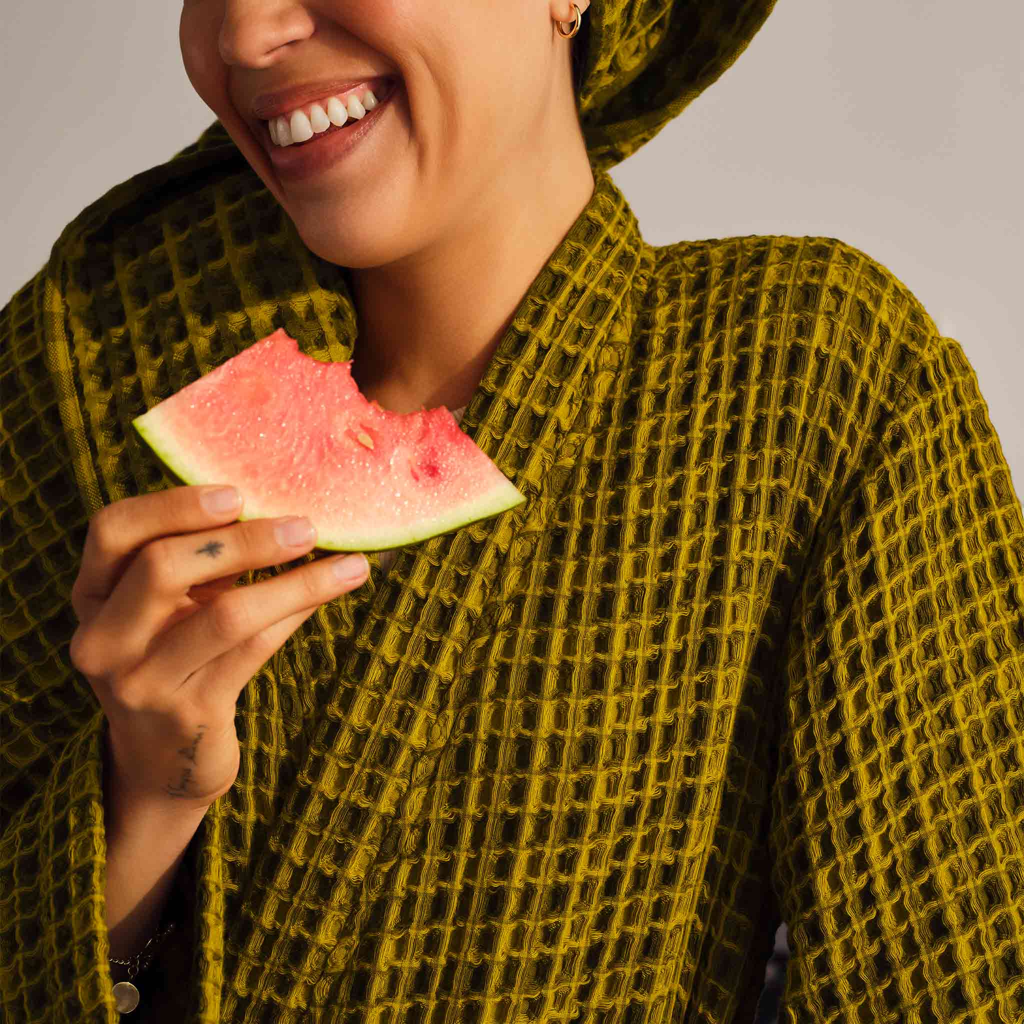 Dreamweave Waffle Robe L8