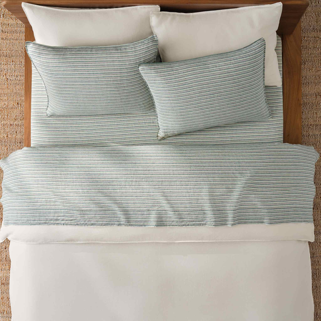 Washed European Linen Core Sheet Set I2