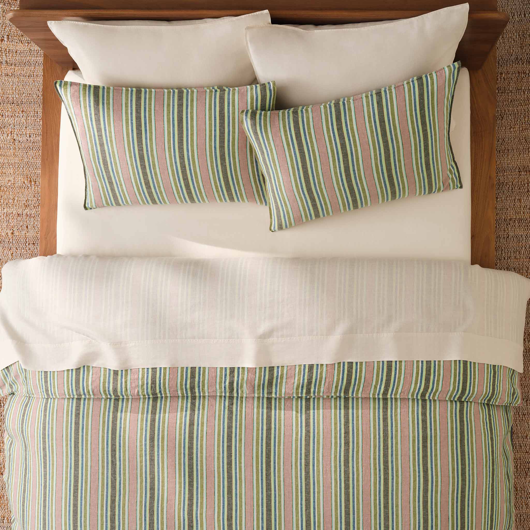 Washed European Linen Duvet Set D7