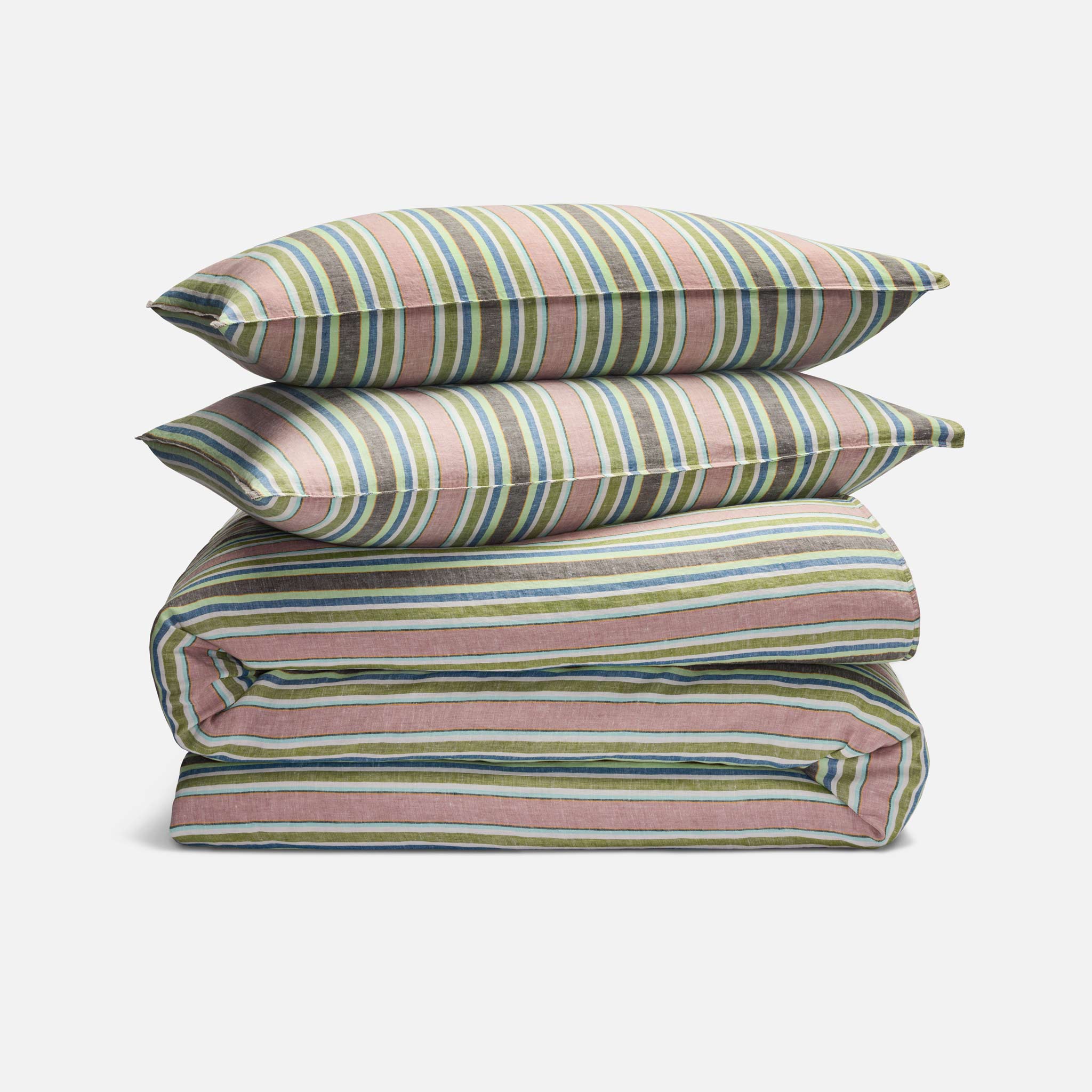 Washed European Linen Duvet Set D7