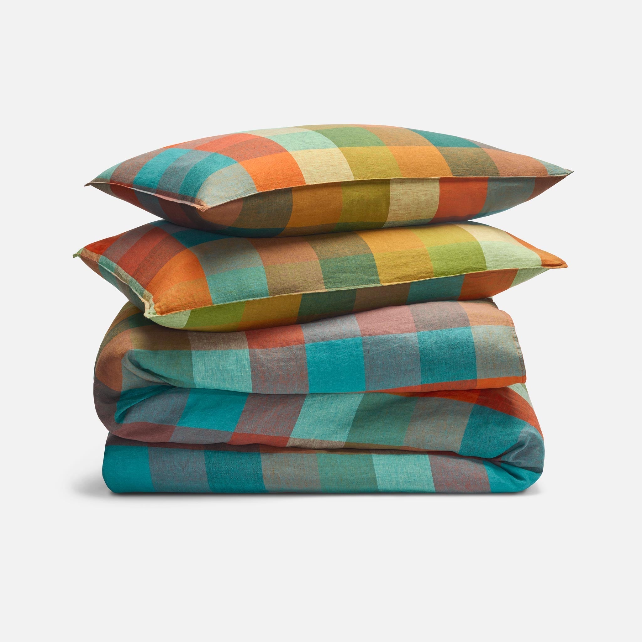 Washed European Linen Duvet Set D7