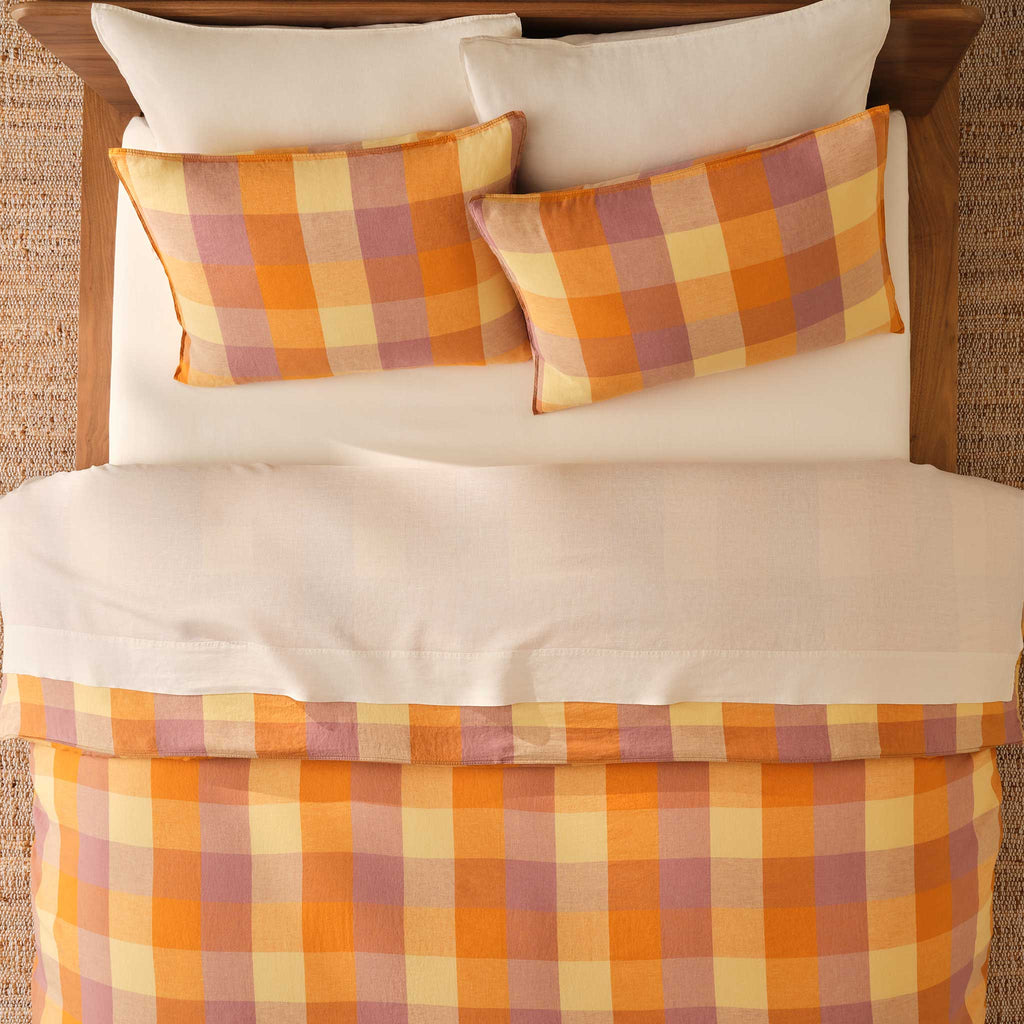 Washed European Linen Duvet Set D7