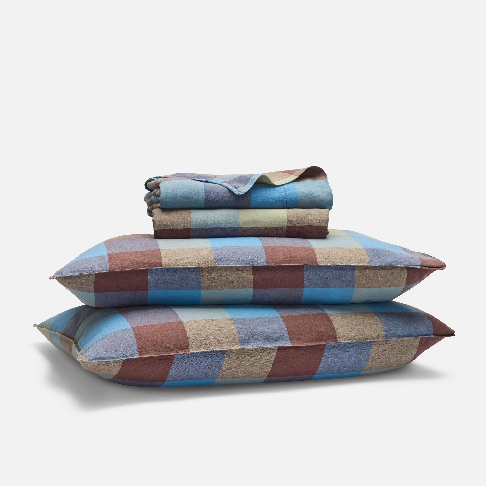 Washed European Linen Core Sheet Set I2