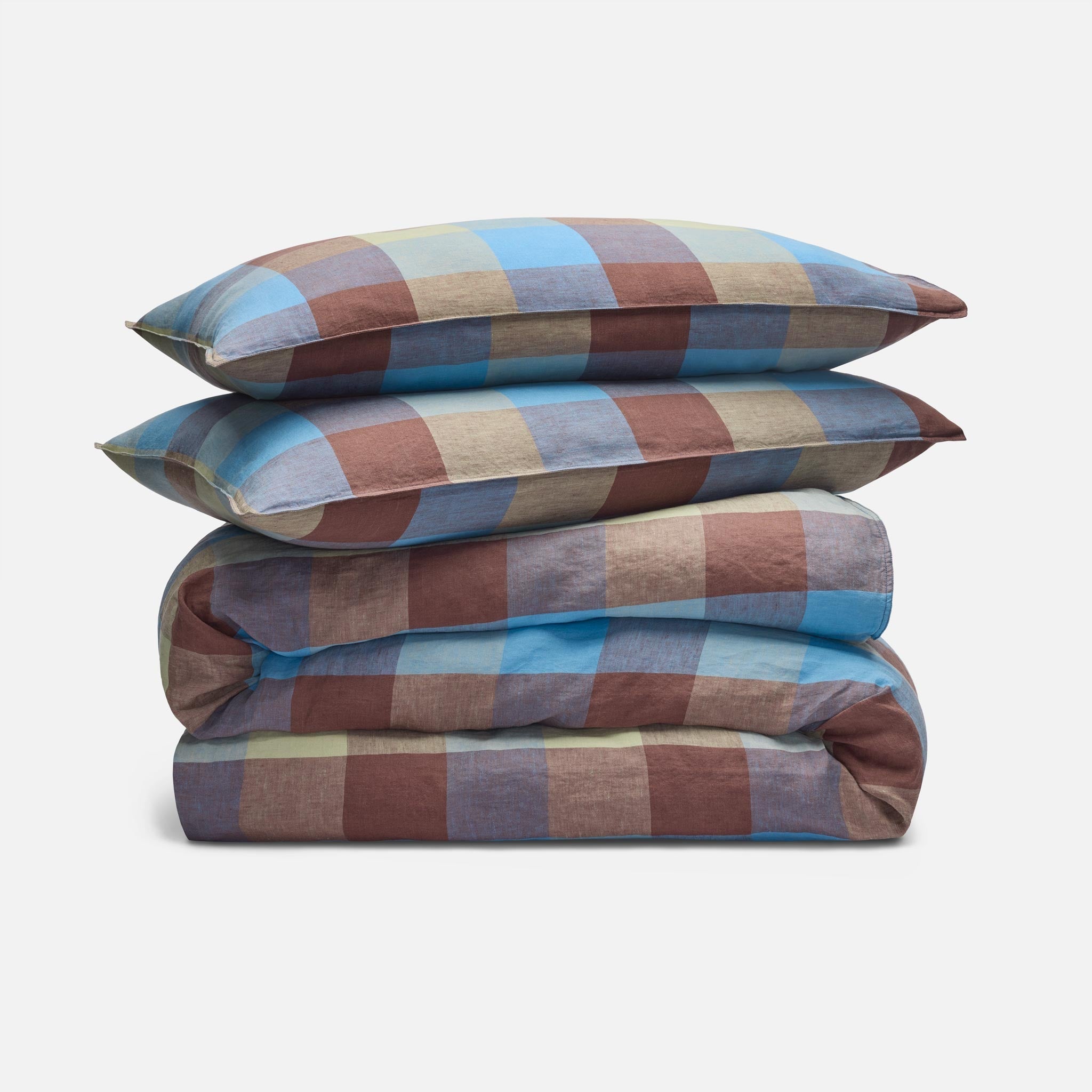 Washed European Linen Duvet Set D7