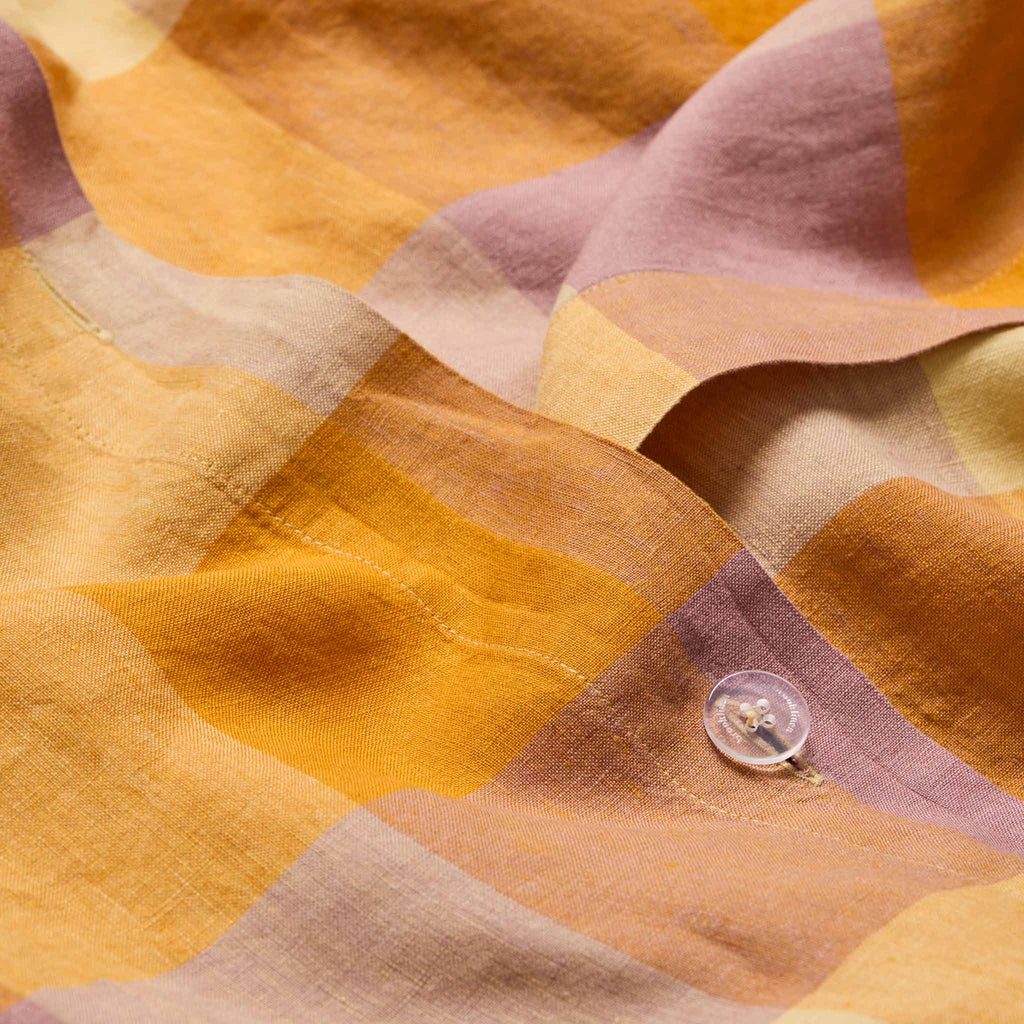 Washed European Linen Duvet Set D7