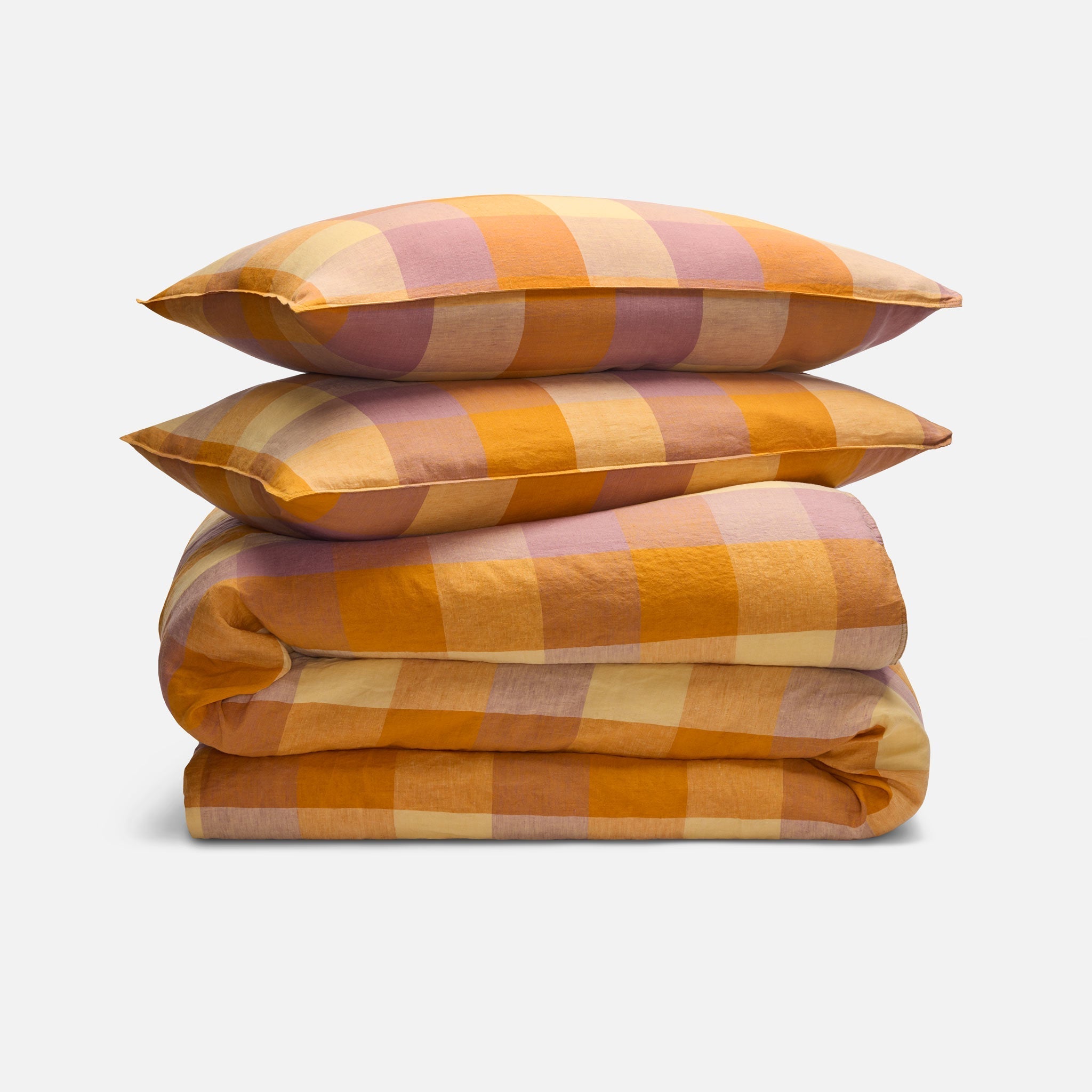 Washed European Linen Duvet Set D7