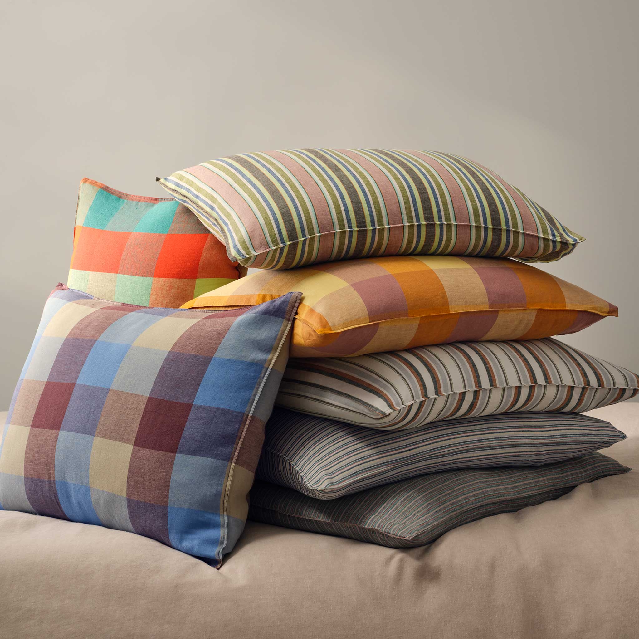Washed European Linen Duvet Set D7